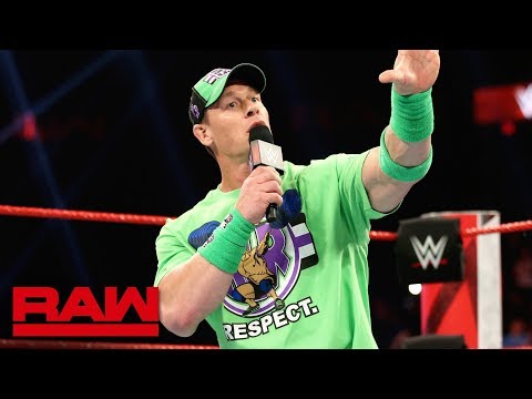 نشر مواعيد جدول عودة جون سينا مع WWE