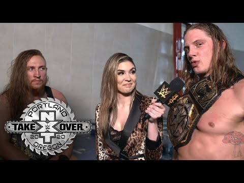 ما هو وضع أبطال الزوجي لعرض NXT ؟