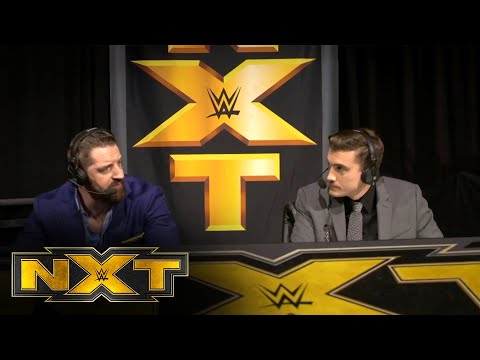 ويد باريت يعلق على مواجهة لقب NXT القادمة