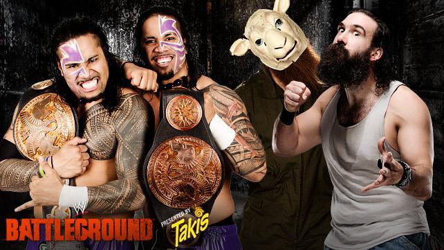 WWE Tag Team Title - The Usos vs The Wyatts