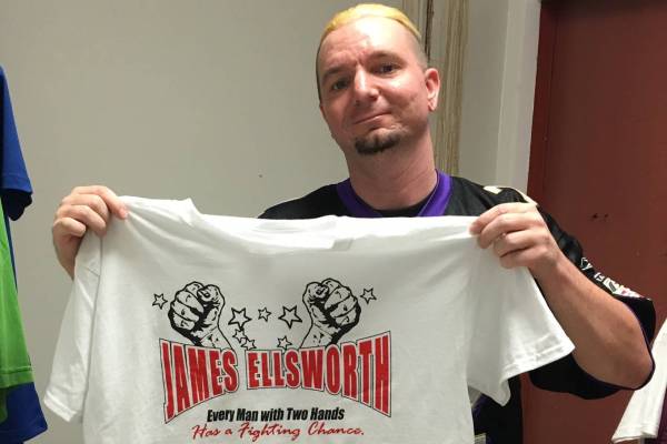 James Ellsworth's new t-shirt 