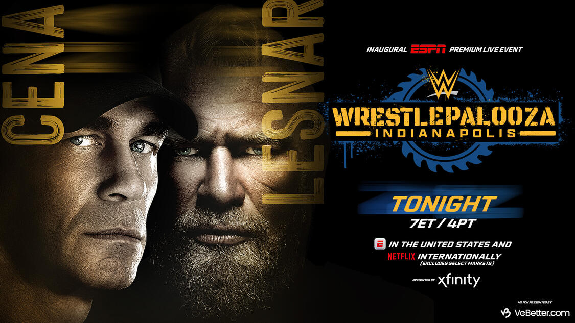 عرض ريسل بالوزا| بروك ليسنر ضد جون سينا في المواجهة الافتتاحية للعرض