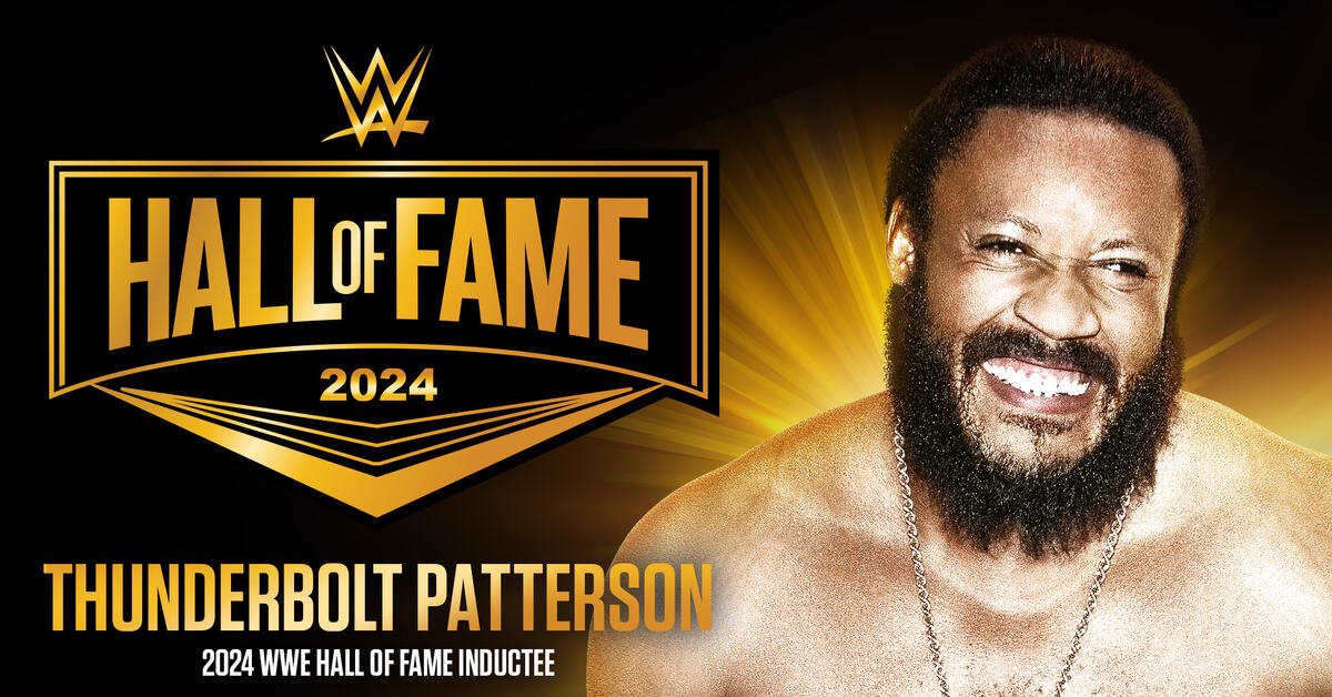 المصارع ثاندربولت باترسون ينضم إلى قاعة مشاهير WWE لـ 2024