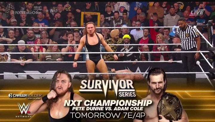 تحديد المنافس الأول على لقب NXT في سيرفايفر سيريس